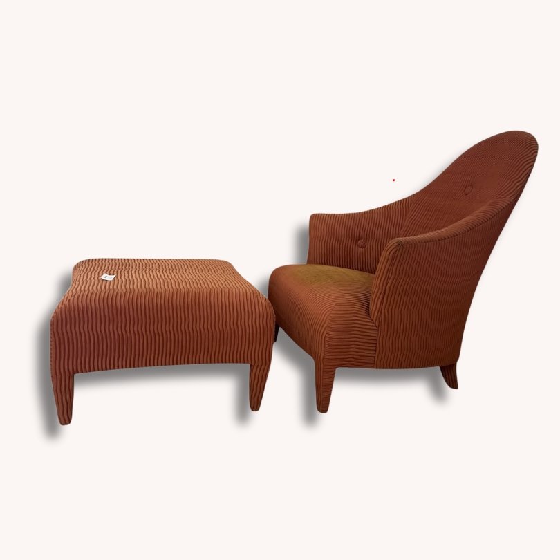 Stuhl und Ottomane von Donghia