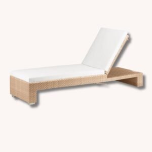 3x DEDON — LOUNGE • Dedon Lounge Sonnenliege mit Rollen, Kissen inklusive! Luxus der Extraklasse! 3er-Set – Neu, u