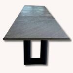 Alias Esstisch ‘terzo’ mit Granitplatte, Entwurf von Mario Botta