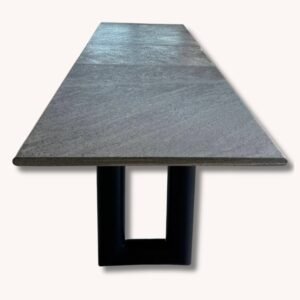 Alias Esstisch ‘terzo’ mit Granitplatte, Entwurf von Mario Botta