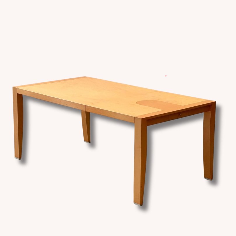 Ausziehbarer Design Esstisch von Chi Wing Lo für Giorgetti, Italien, 1990er