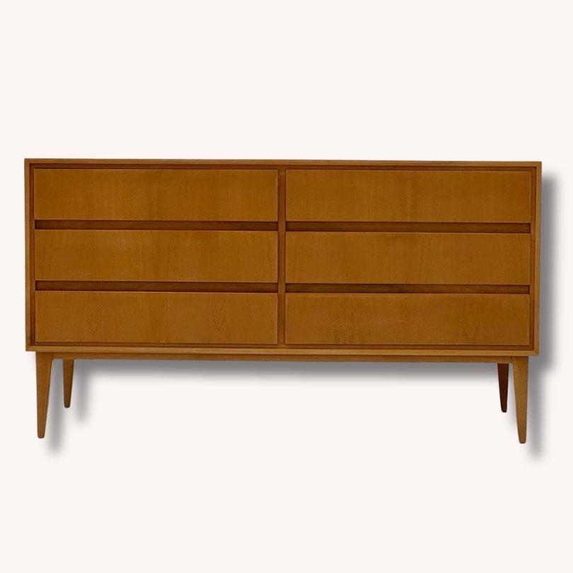Hochwertiges Mid Century Sideboard aus Nussbaum, 1960er Jahre