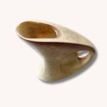 Keramikvase - Skulptur Organische Form von Bertoncello, Italien 1970er Jahre