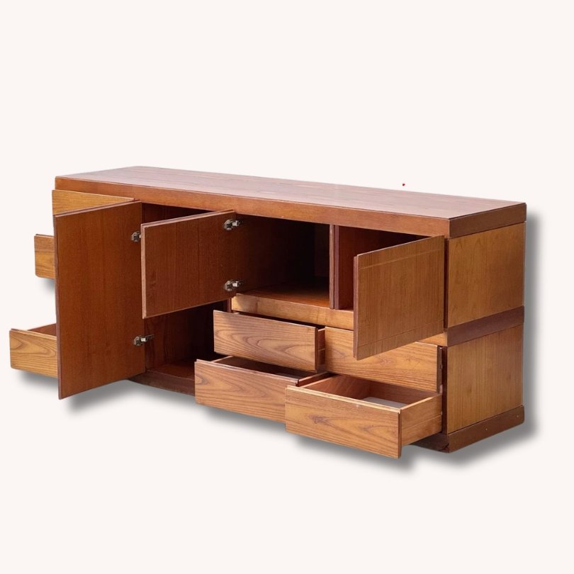 Mid-Century Sideboard modular aus Teakholz, 1970er Jahre