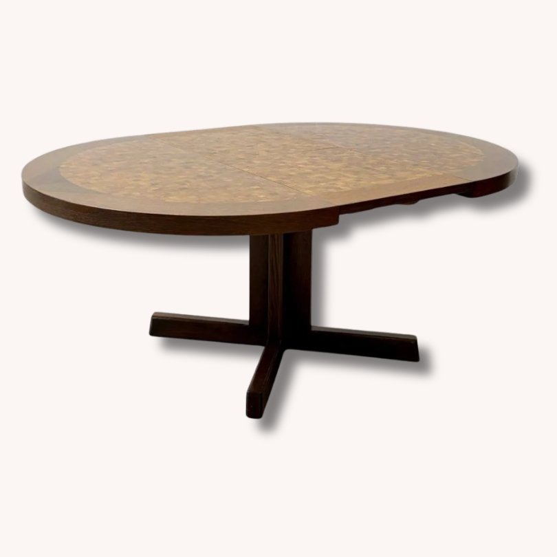 Runder Esstisch von Dieter Waeckerlin, Schweiz 1970er Jahre-vintage-secondhand-gebraucht-schweiz (Instagram Post) Runder Esstisch von Dieter Waeckerlin, Schweiz 1970er Jahre