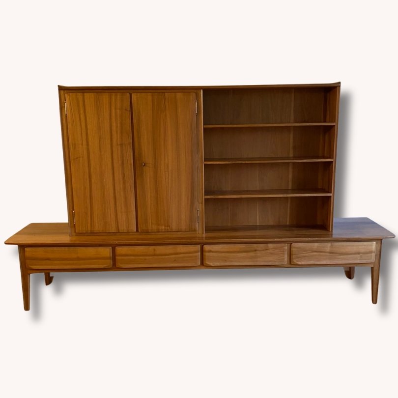 Sideboard Vintage 60-er Jahre ungewöhnlicher Stil mit GEHEIMFACH - massives Kirschbaumholz-vintage-secondhand-gebraucht-schweiz (Instagram Post) Sideboard Vintage 60-er Jahre ungewöhnlicher Stil mit GEHEIMFACH - massives Kirschbaumholz