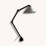 Zeta Klemmleuchte von Franco Mirenzi & Vittorio Parigi für Valenti Luce, 1970er Jahre