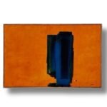 Abstraktes Gemälde, signiert, Schweiz 1970er