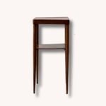 Mid-Century Beistelltisch mit Ablage aus Teakholz, 1960er Jahre