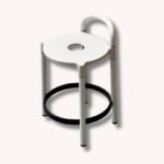 Polo Hocker von Anna Castelli Ferrieri für Kartell, Italien 1980er Jahre