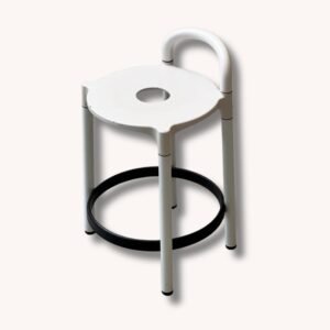 Polo Hocker von Anna Castelli Ferrieri für Kartell, Italien 1980er Jahre