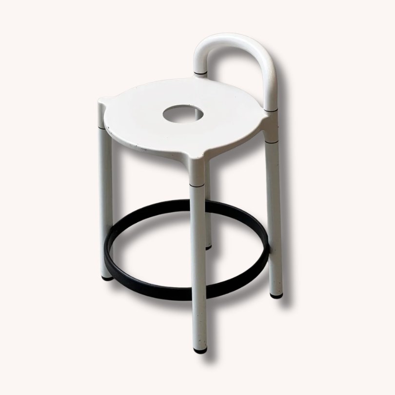 Polo Hocker von Anna Castelli Ferrieri für Kartell, Italien 1980er Jahre-vintage-secondhand-gebraucht-schweiz (Instagram Post) Polo Hocker von Anna Castelli Ferrieri für Kartell, Italien 1980er Jahre