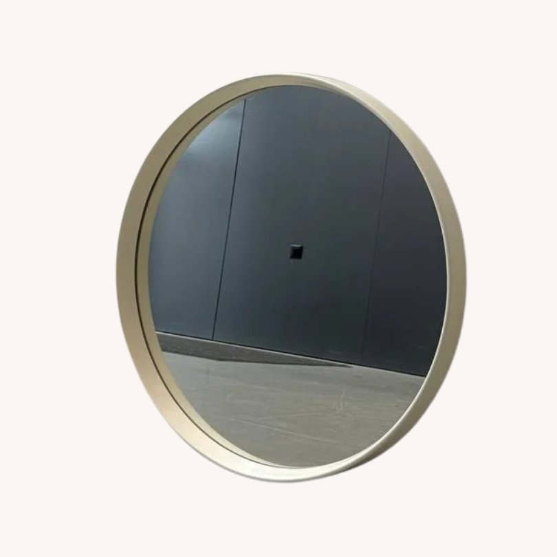 Space Age Wandspiegel, Italien 1970er Jahre, Möbel Mann Vertrieb