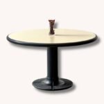 Runder Tisch von Gerd Lange für Thonet, 1980er Jahre