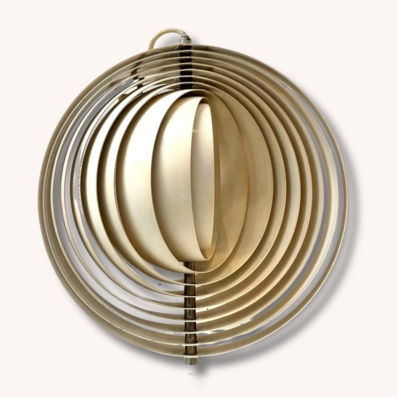 Vintage Moon Hängelampe von Verner Panton für Louis Poulsen, 1960er Jahre