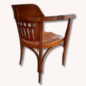 ANTIKER SESSEL MODELL 714, OTTO WAGNER - GUSTAV SIEGEL FÜR J&J KOHN, UM 1900