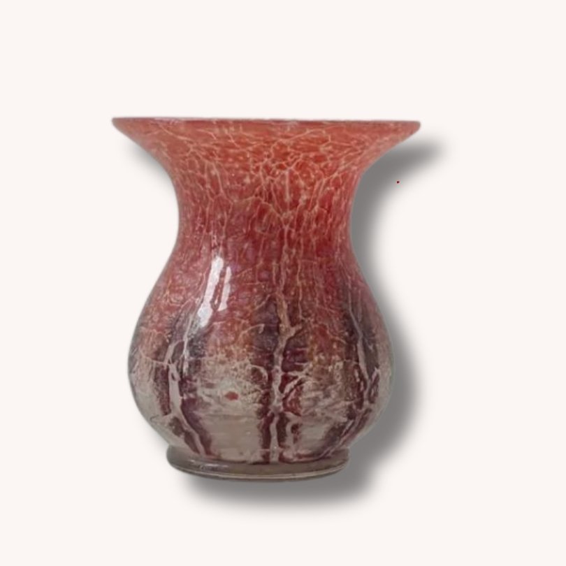 Ikora-Vase aus mundgeblasenem Glas von Karl Wiedmann für WMF, 1930er Jahre-vintage-secondhand-gebraucht-schweiz (Instagram Post) Ikora-Vase aus mundgeblasenem Glas von Karl Wiedmann für WMF, 1930er Jahre
