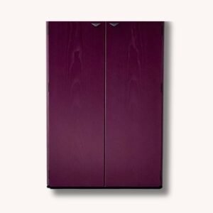 Modularer Designschrank in Bordeauxviolett, 1990er Jahre