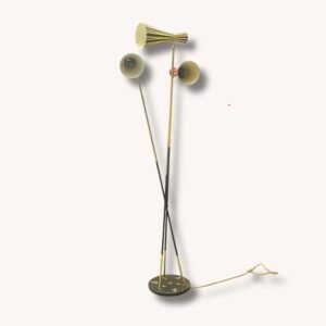 Seltene Mid-Century Stehlampe von Lumenform, 1960er Jahre