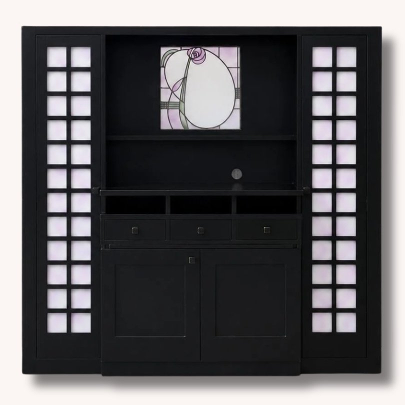 Umgebautes Sideboard von Charles Rennie Mackintosh, 1970er Jahre für das Berner Casino