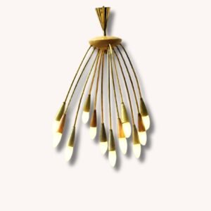 Vintage Spinnenlampe, 1950er Jahre